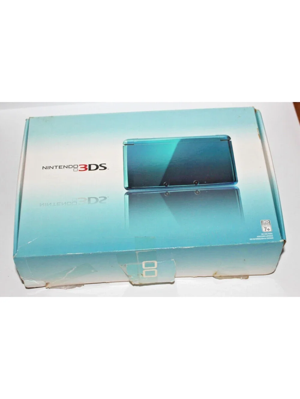 Nintendo 3DS Blue Empty Box with Operations Manual - Game NOT Included
